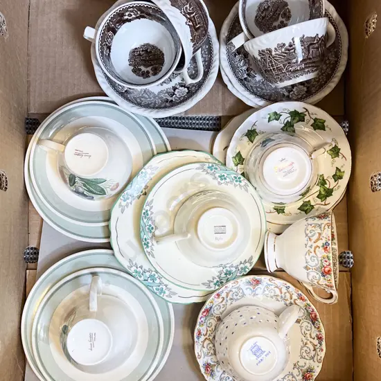 Qty of Assorted Fancy Tea China