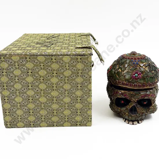Skull Form Trinket Box