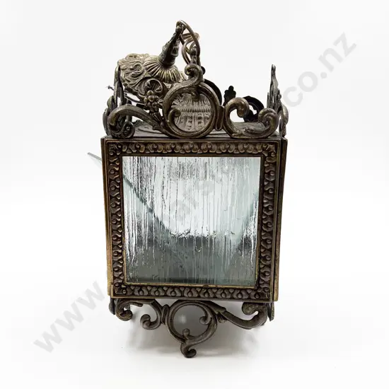 Vintage Brass Pendant Light