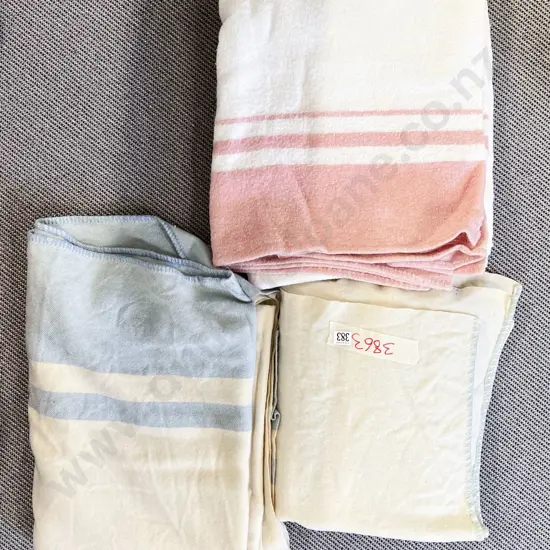 Three NZ Woollen Blankets