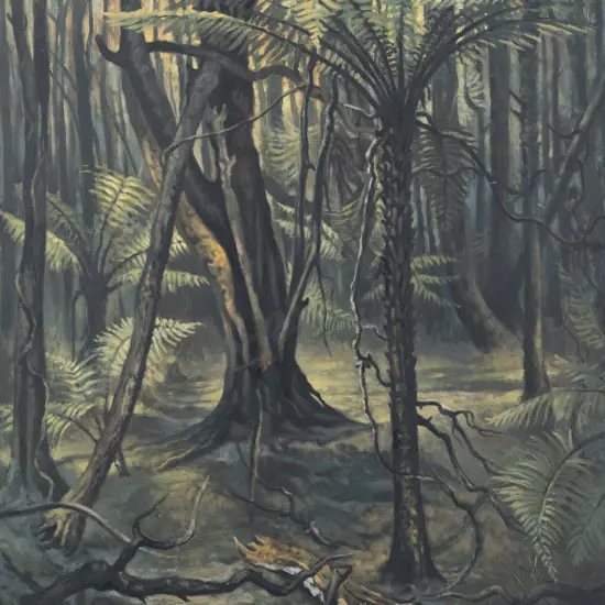 Walter Bakkenes (1920 - 1986) - Bush Scene