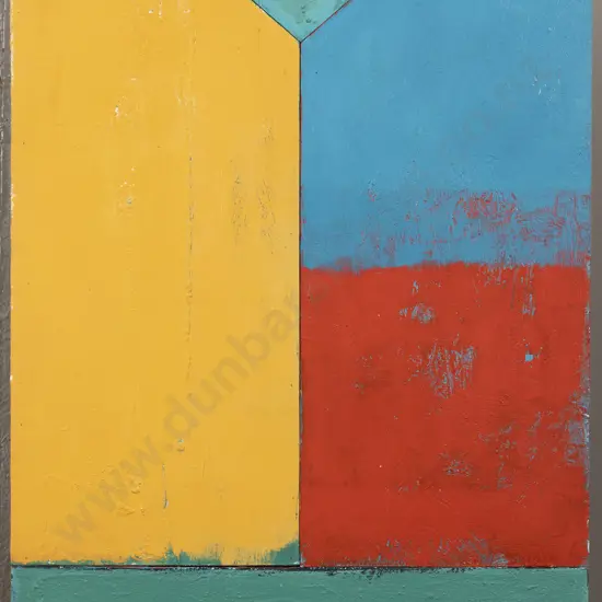 Jan Barnes (b 1942) - Construction 3 Coastal Fenceline