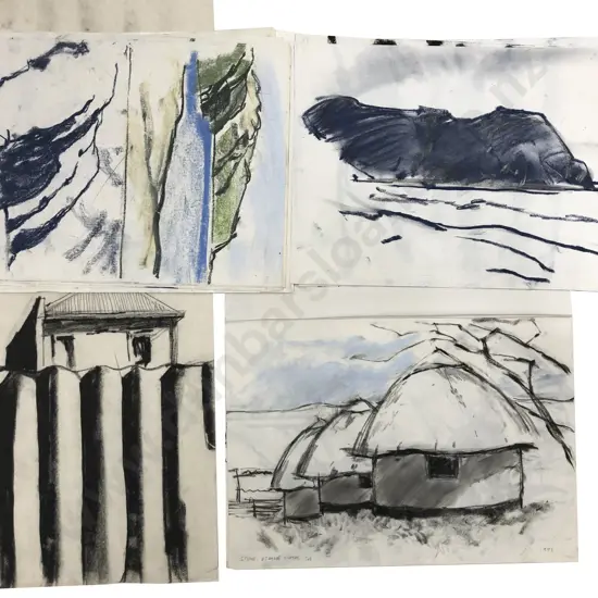 Susan Skerman Assorted Sketchbooks & Drawings (unframed)