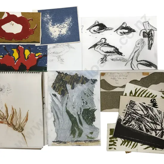 Susan Skerman Assorted Sketchbooks & Drawings (unframed)