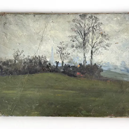 James Fraser Scott (1877 - 1932) - Dusk (a/f)