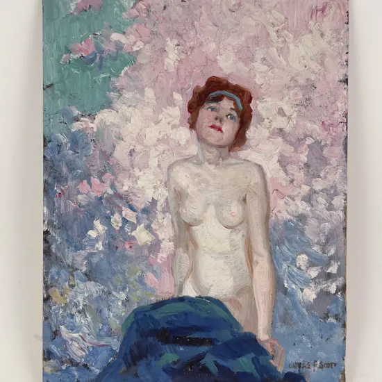 James Fraser Scott (1877 - 1932) - Figure Study (unframed)