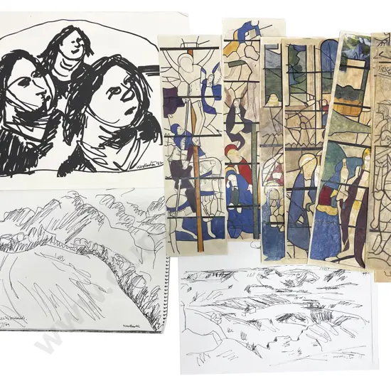 Toss Woollaston Reproduction Print & Others