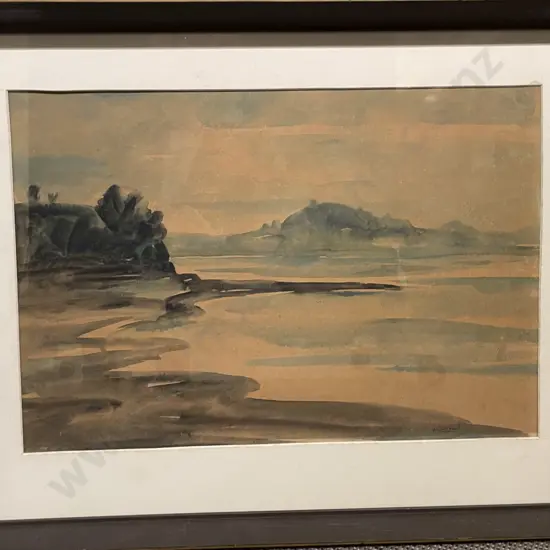 Jack W Crippen (1916 - 1985) -  Evening Tamaki