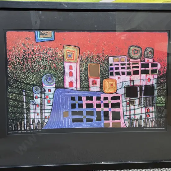 Hundertwasser (1928-2000) - Mushrooms