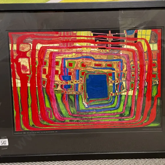 Hundertwasser (1928-2000) - The I Still Do Not Know