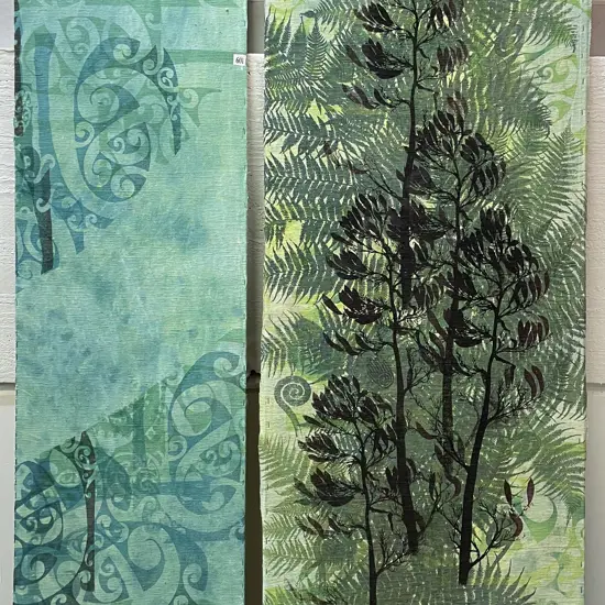 Douglas Chowns - Two Textile Panels