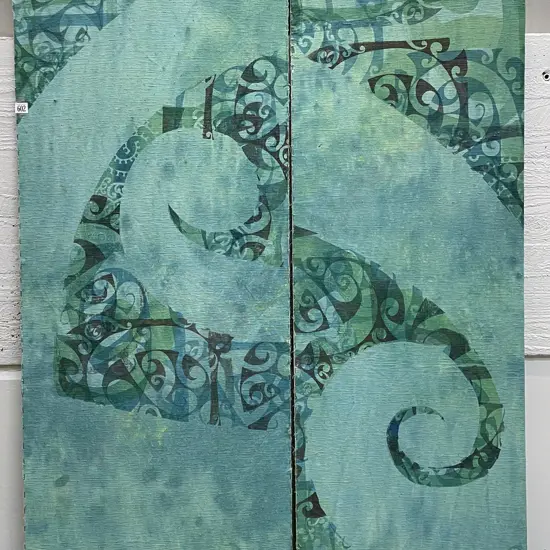 Douglas Chowns - Two Textile Panels