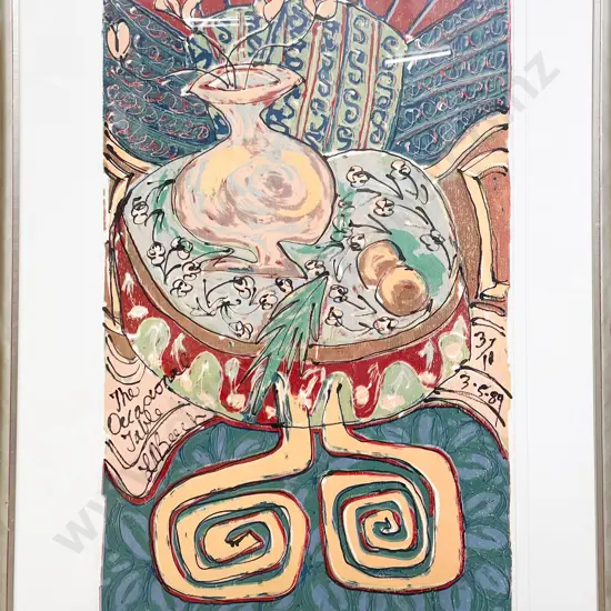 Lisa Beech - The Occasional Table - Lithograph