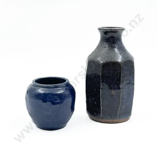 James Greig Octagonal Bottle Vase and Luke Adams Posy Pot