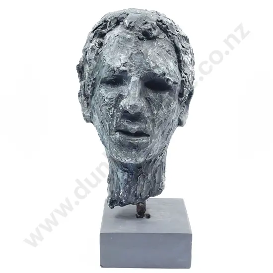 Plaster Bust Sculpture