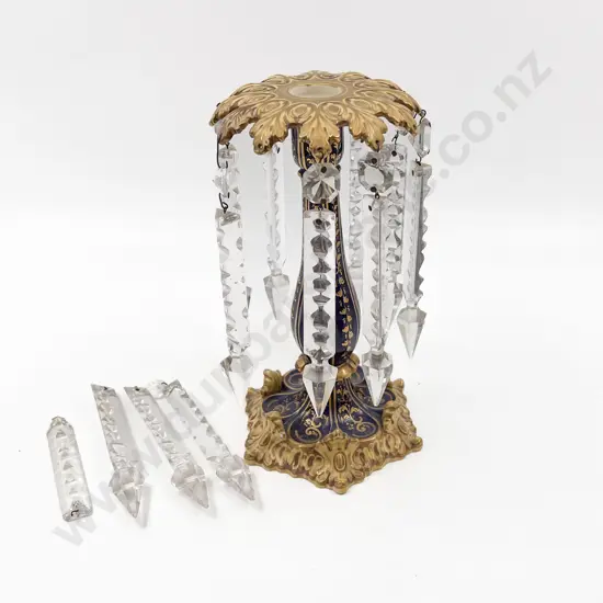 Mid C19th English Porcelain and Glass Lustre