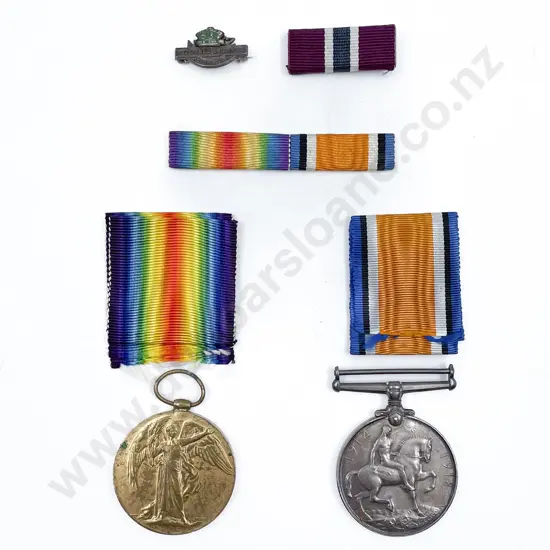 Two WWI Military War Medals