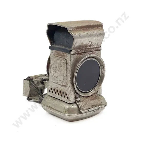 Vintage Chrome Plated Bicycle Lamp