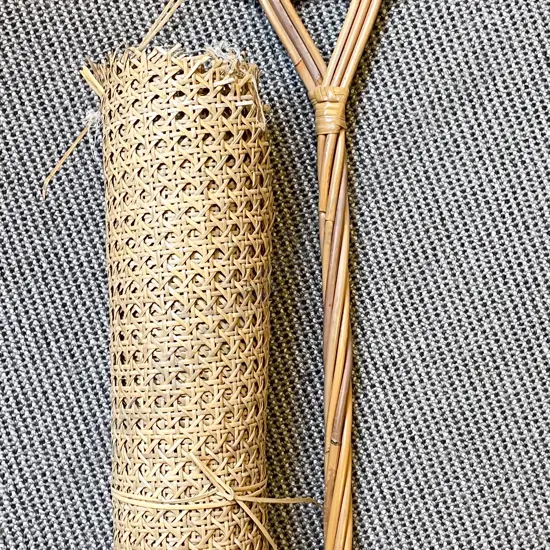 Rattan Carpet Beater with Wycombe Cane Panels