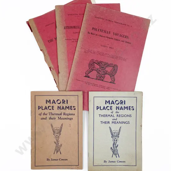 5 Various Maori Booklets