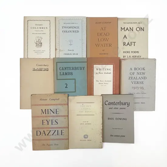 11 Various New Zealand Poetry Books