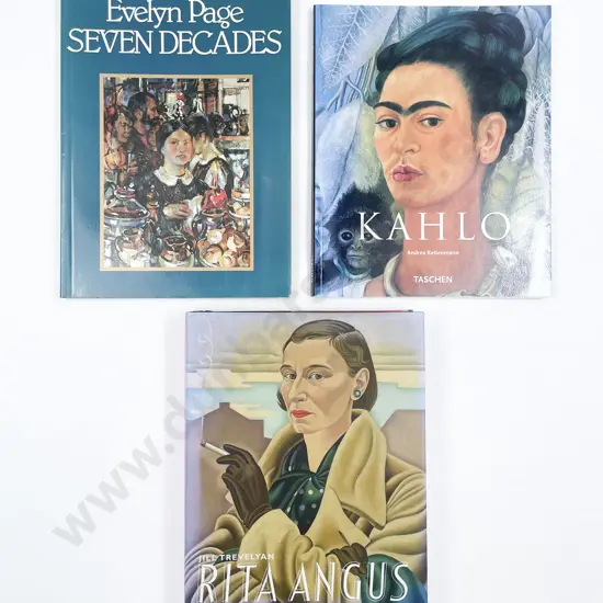 3 Books On Renowned Female Artists