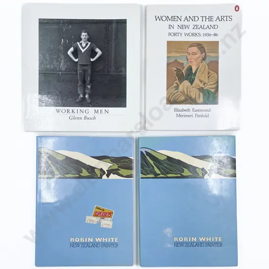 4 New Zealand Art Reference Books