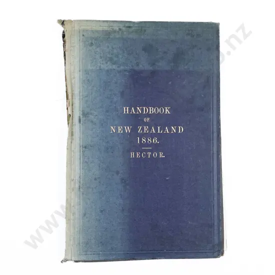 Hector James - Handbook Of New Zealand