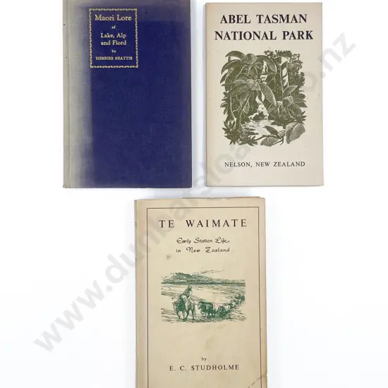 3 New Zealand South Island Topographical Volumes
