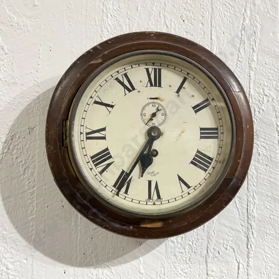 Small Elliott Balloon Dial Railway Wall Clock