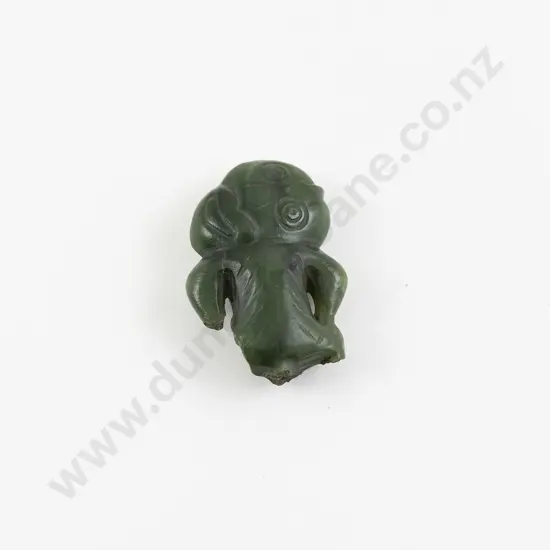 Pounamu Hei Tiki Figure