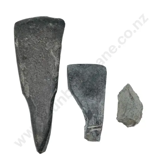 Two Pacific Island Adze