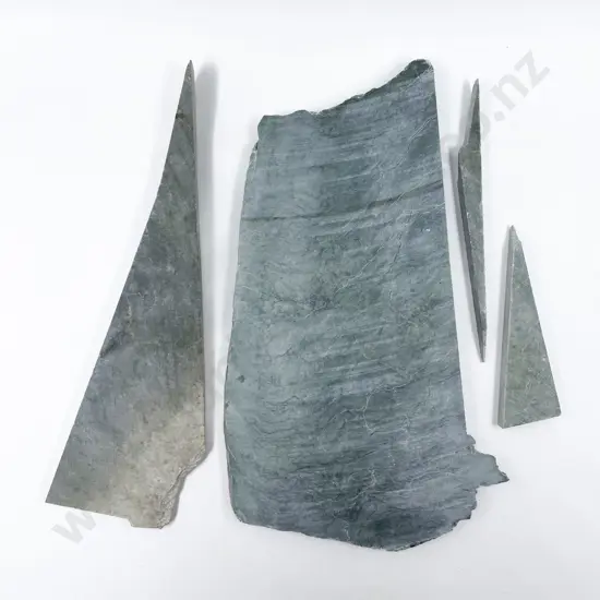 Four Greenstone Pieces