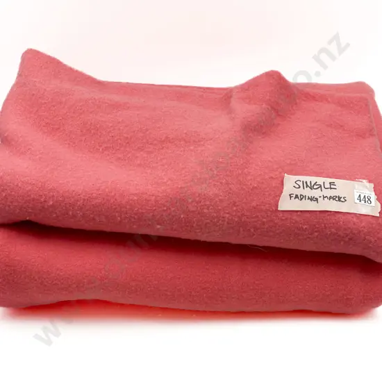 Pair Pure Wool Single Blankets