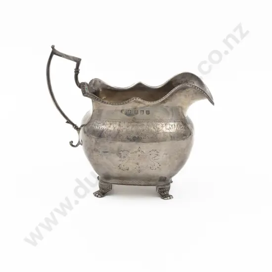 Geo III Irish S/S Cream Jug