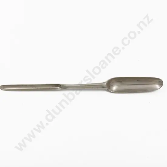 Geo III S/S Rattail Pattern Marrow Scoop