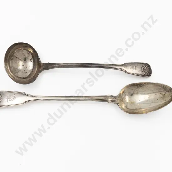 Geo IV S/S Basting Spoon & Soup Ladle