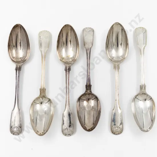 Set Of 6 Geo III S/S Tablespoons