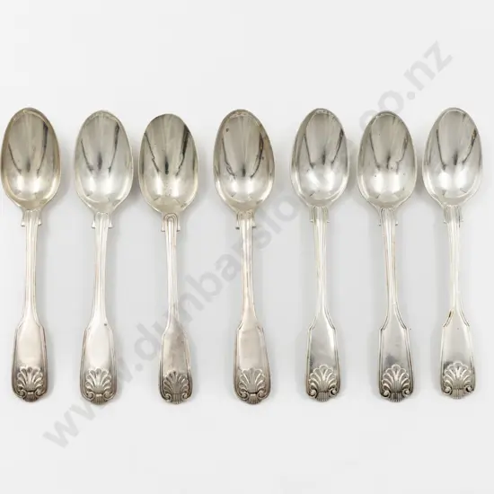 Composed Set Of 7 S/S Teaspoons