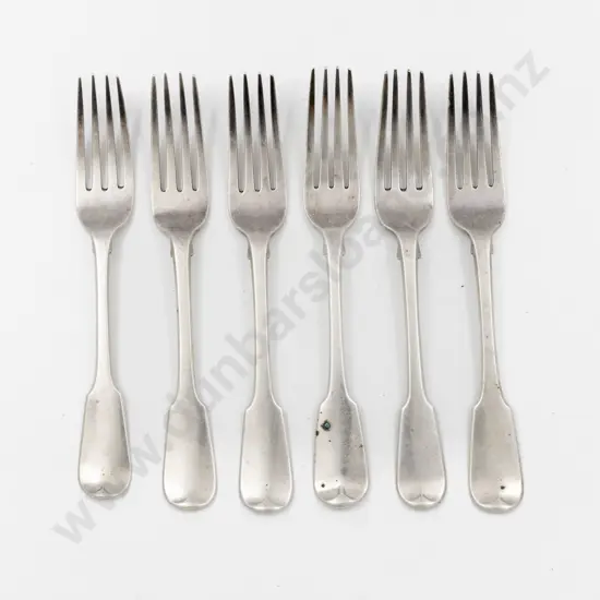 Set Of 6 Geo IV S/S Table Forks