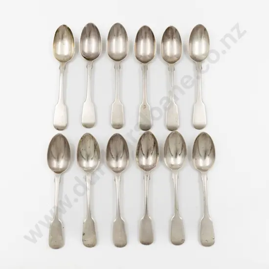Set Of 12 Vict S/S Dessert Spoons
