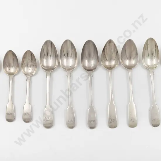 7 S/S Dessert Forks & 3 Teaspoons