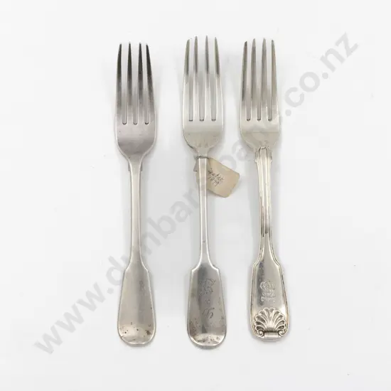 3 Various S/S Table Forks