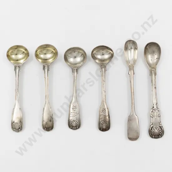 A Pair Of Wm IV S/S Mustard Spoons