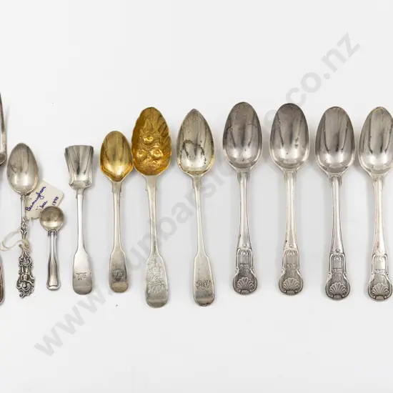 10 Various S/S Spoons & Dessert Fork
