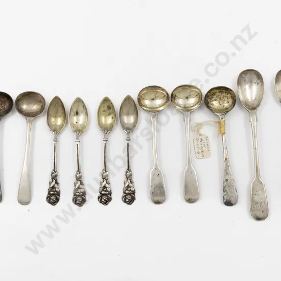 12 Various S/S Spoons
