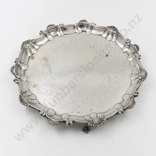 Geo III S/S Salver