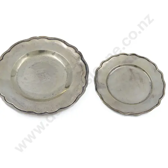 2 x .900 Silver Dishes