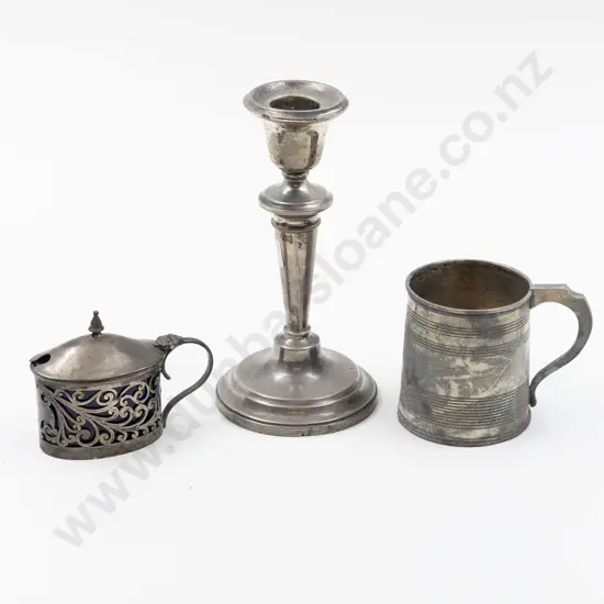 Geo III S/S Christening Mug