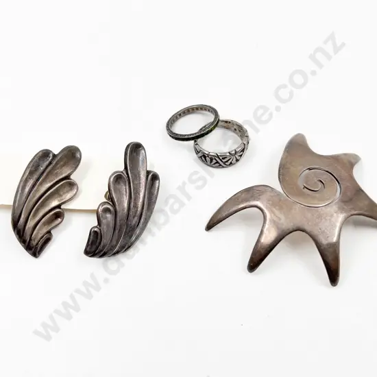 Mexican Tasco .925 Silver Brooch